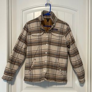 Patagonia thermal flannel jacket.
